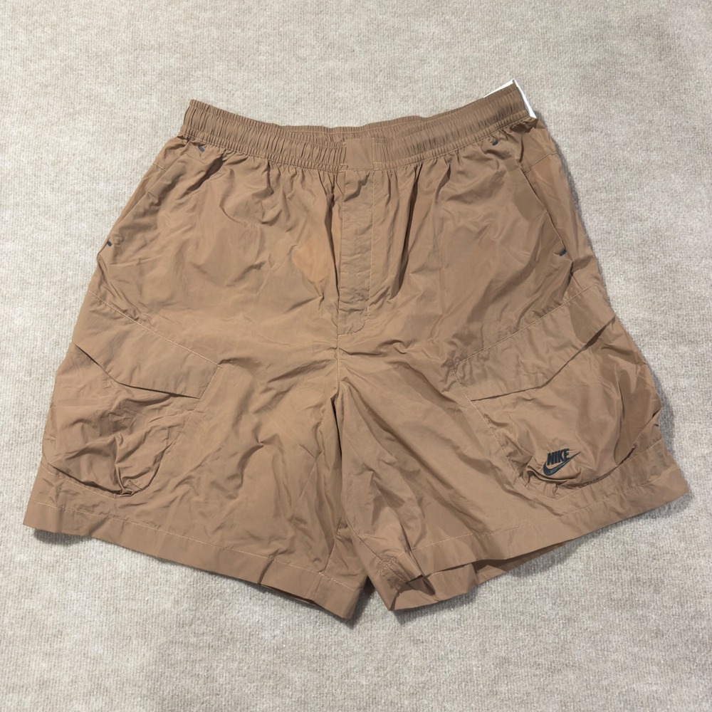NIKE Mens Size XXL Tech Essentials Utility‎ Cargo Shorts Brown DM6484-256